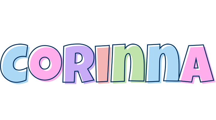 Corinna pastel logo