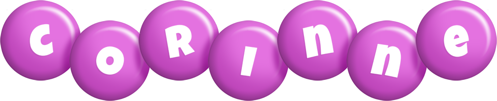Corinne candy-purple logo