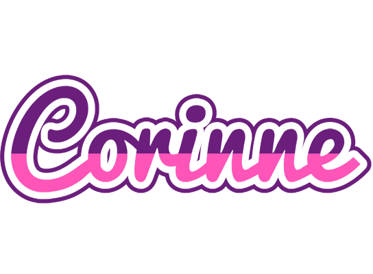 Corinne cheerful logo