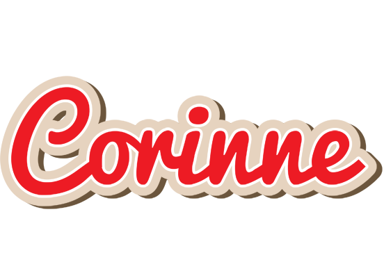 Corinne chocolate logo
