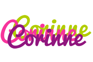 Corinne flowers logo