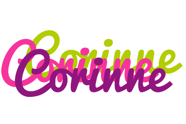Corinne flowers logo