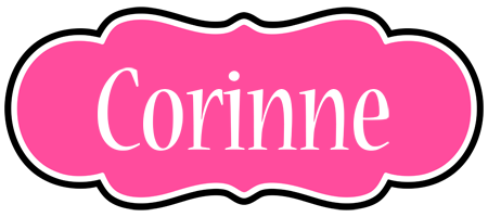 Corinne invitation logo