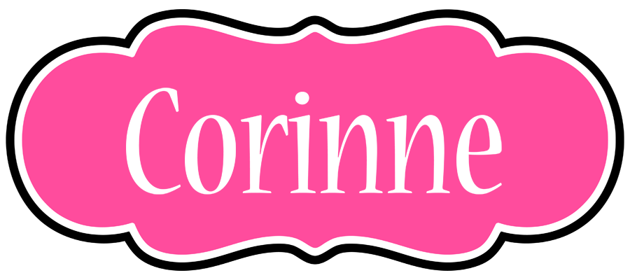 Corinne invitation logo