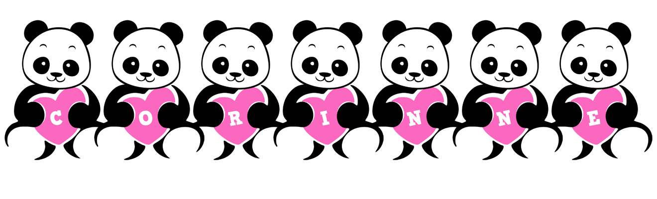 Corinne love-panda logo