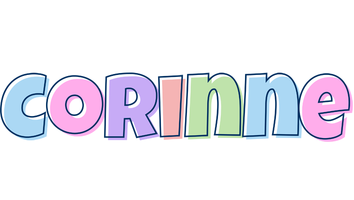 Corinne pastel logo