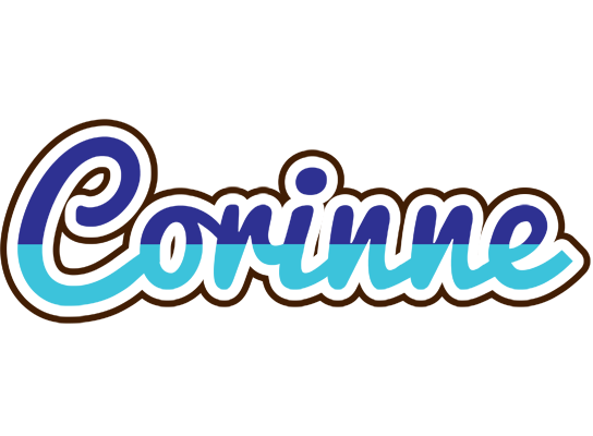 Corinne raining logo