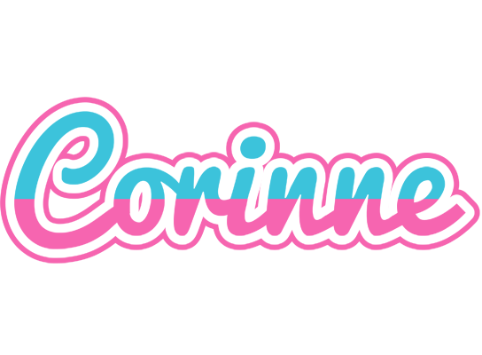 Corinne woman logo