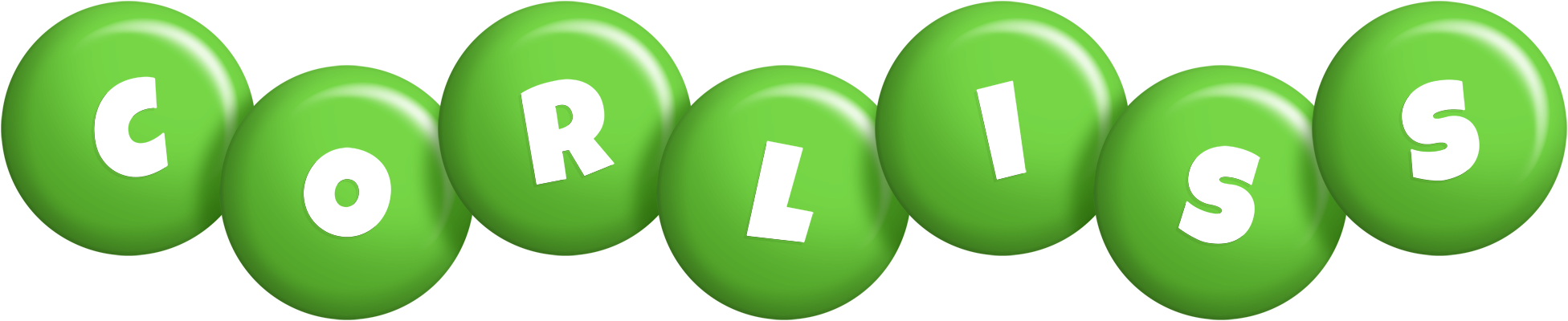 Corliss candy-green logo