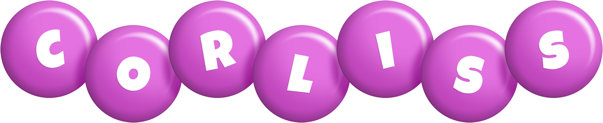 Corliss candy-purple logo