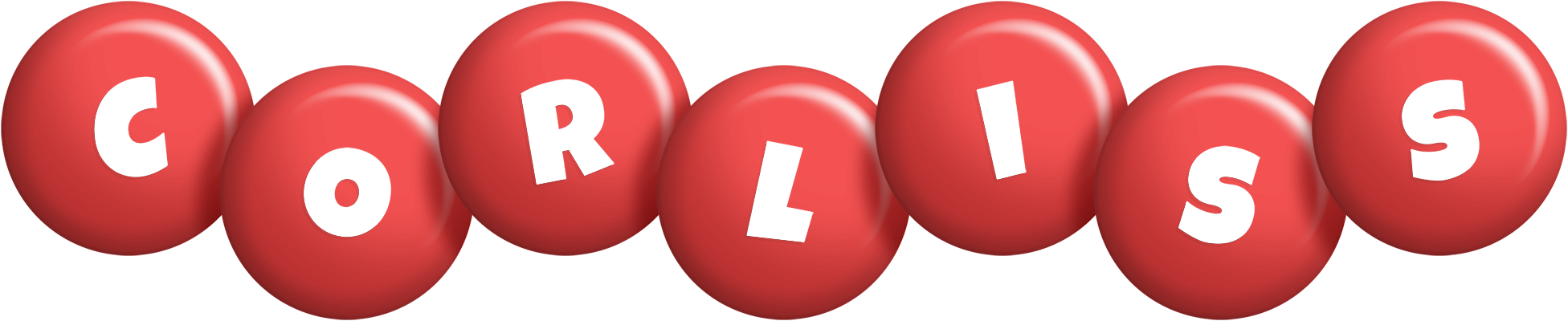 Corliss candy-red logo