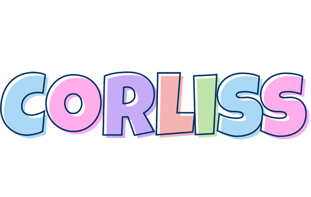 Corliss pastel logo