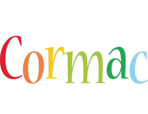 Cormac birthday logo