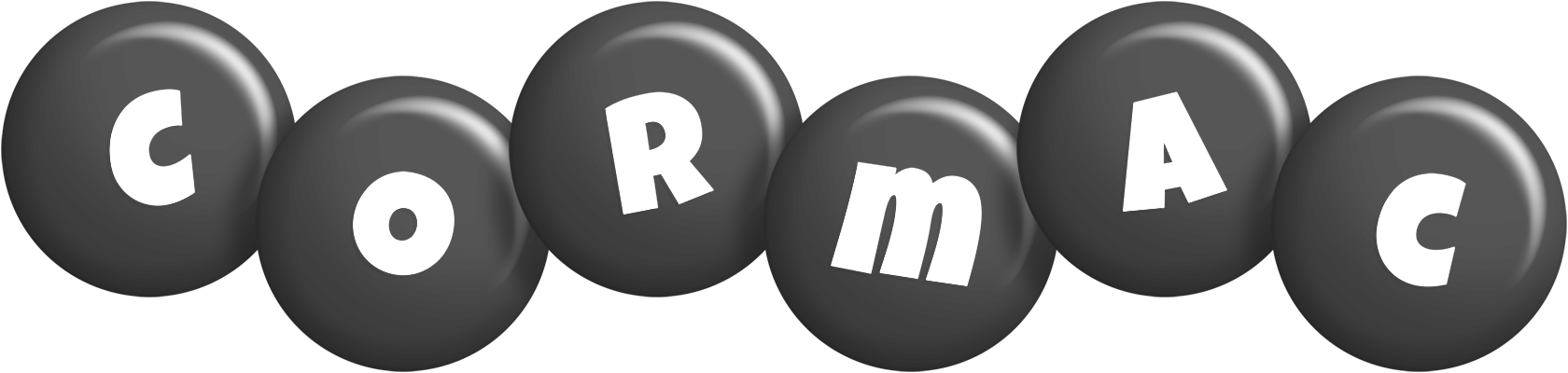 Cormac candy-black logo