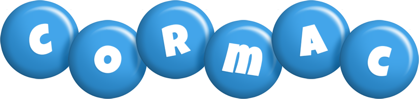 Cormac candy-blue logo