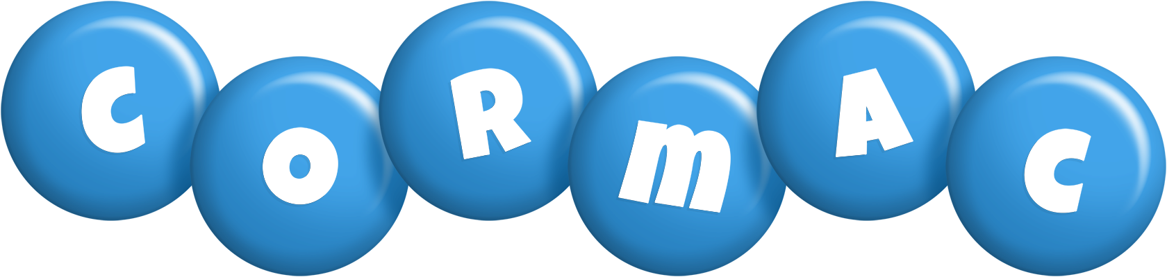 Cormac candy-blue logo