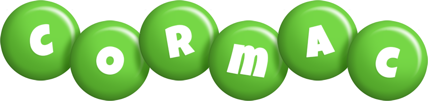 Cormac candy-green logo