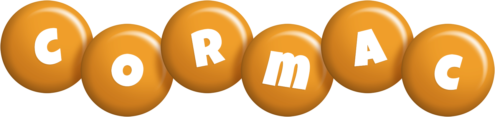 Cormac candy-orange logo