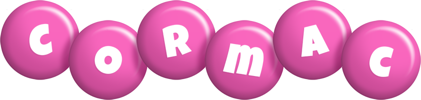 Cormac candy-pink logo