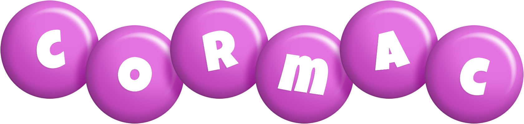 Cormac candy-purple logo