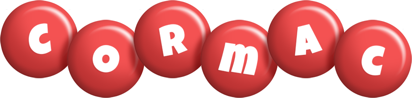 Cormac candy-red logo