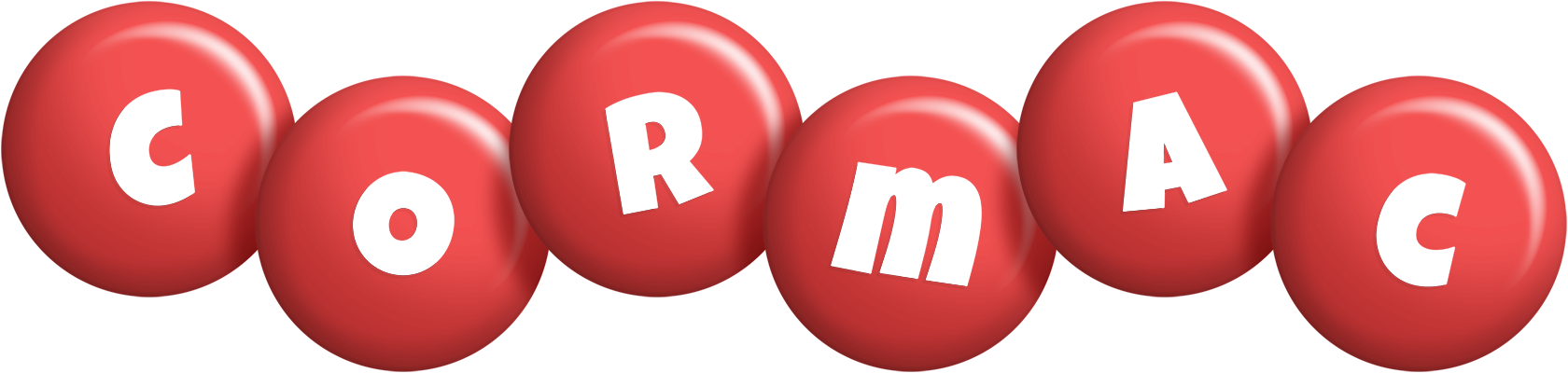 Cormac candy-red logo