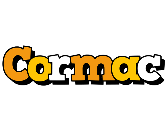 Cormac cartoon logo