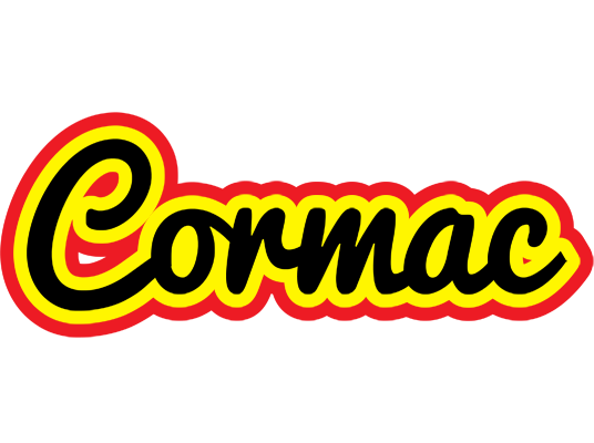 Cormac flaming logo