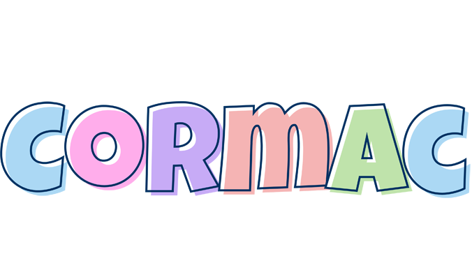 Cormac pastel logo