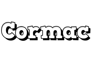 Cormac snowing logo