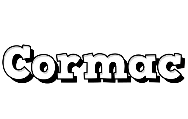 Cormac snowing logo