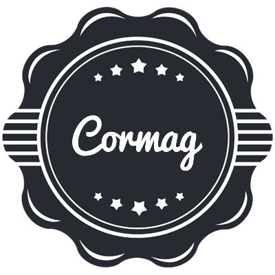Cormag badge logo