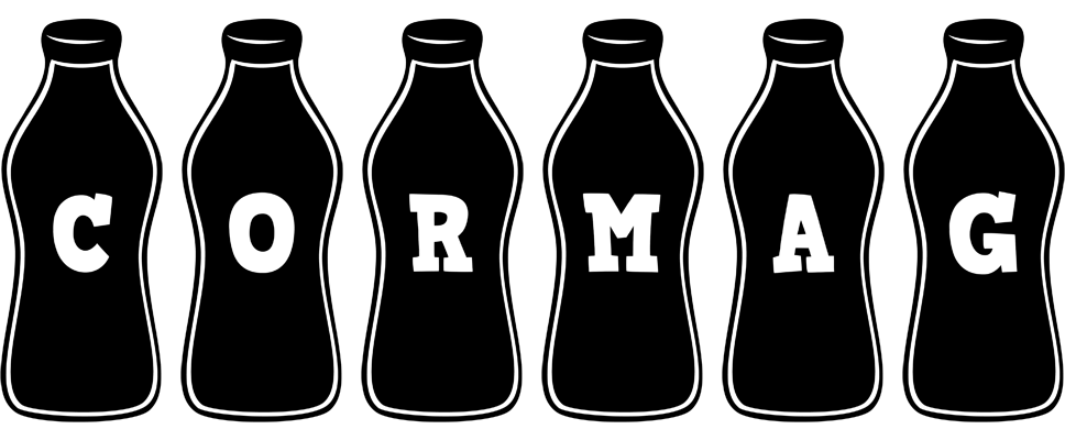 Cormag bottle logo