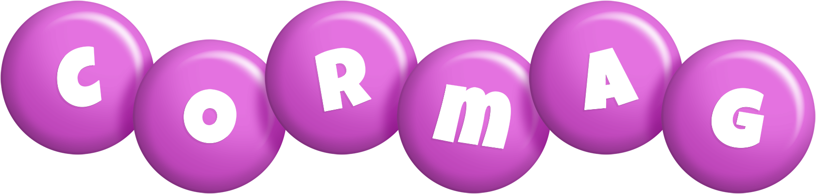 Cormag candy-purple logo