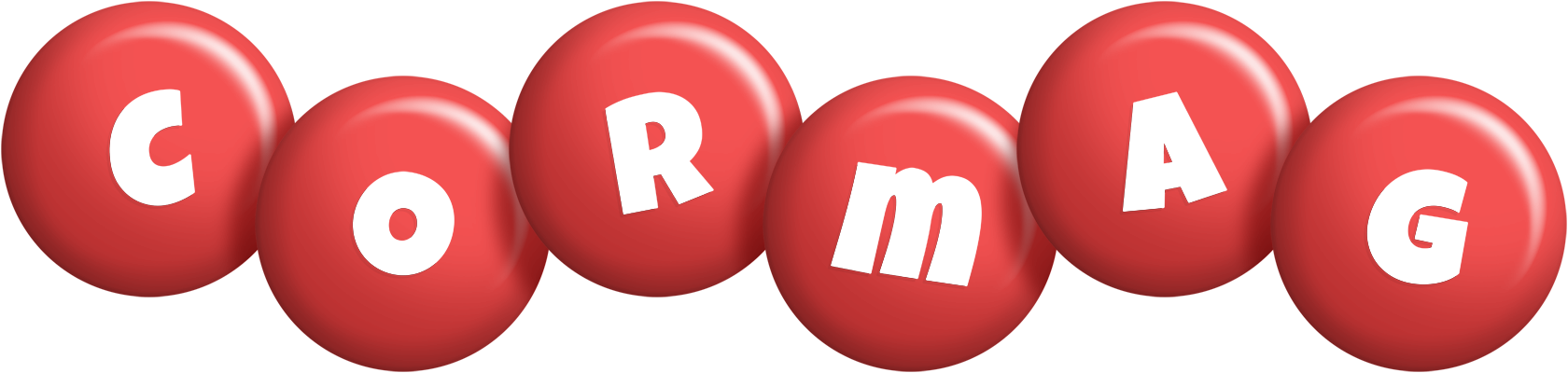 Cormag candy-red logo