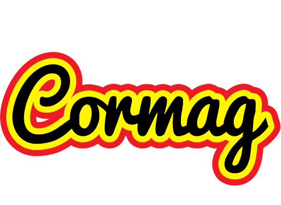 Cormag flaming logo