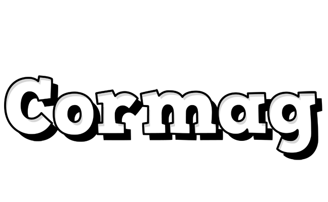Cormag snowing logo
