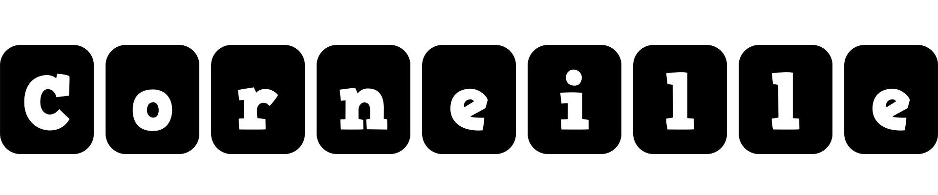 Corneille box logo