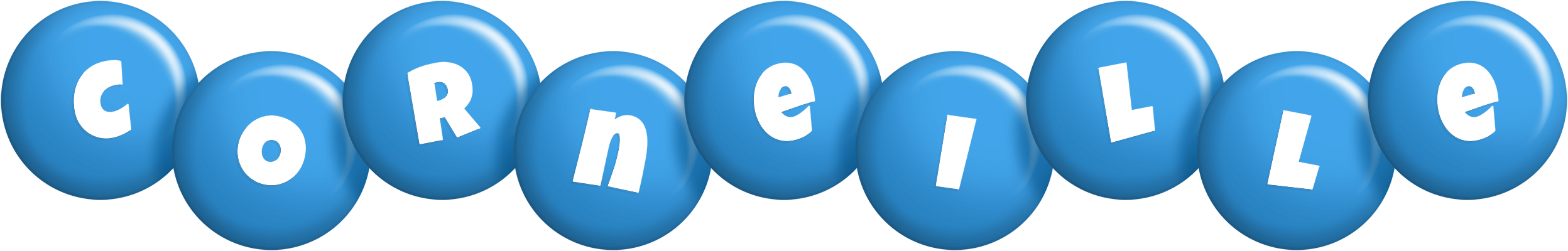 Corneille candy-blue logo