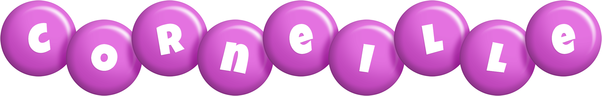 Corneille candy-purple logo