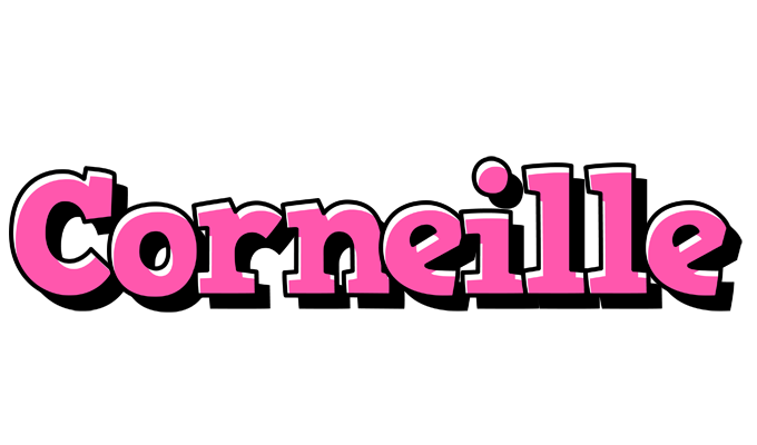 Corneille girlish logo