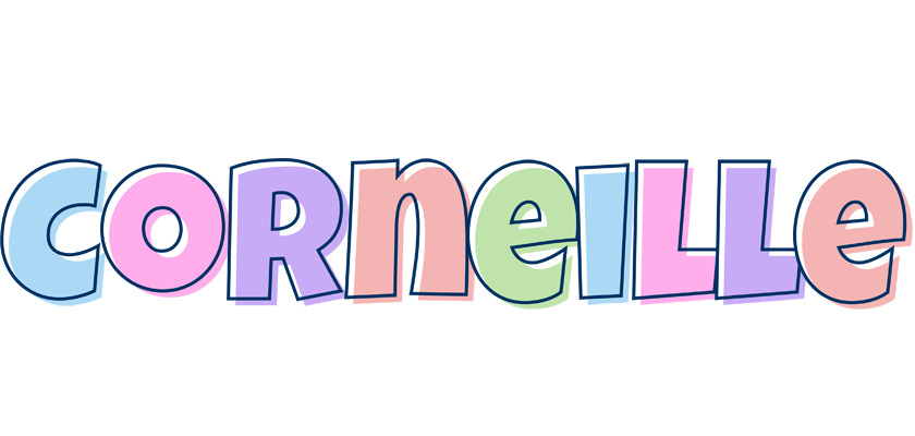 Corneille pastel logo