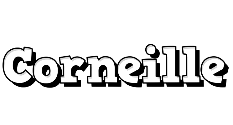 Corneille snowing logo