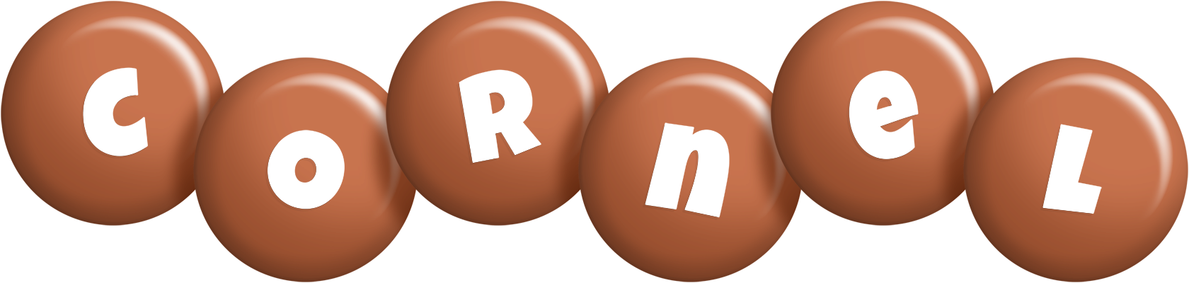 Cornel candy-brown logo