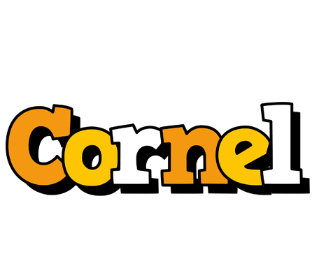 Cornel cartoon logo