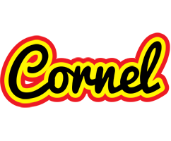 Cornel flaming logo