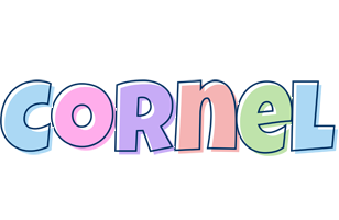 Cornel pastel logo