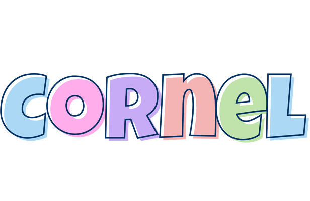 Cornel pastel logo