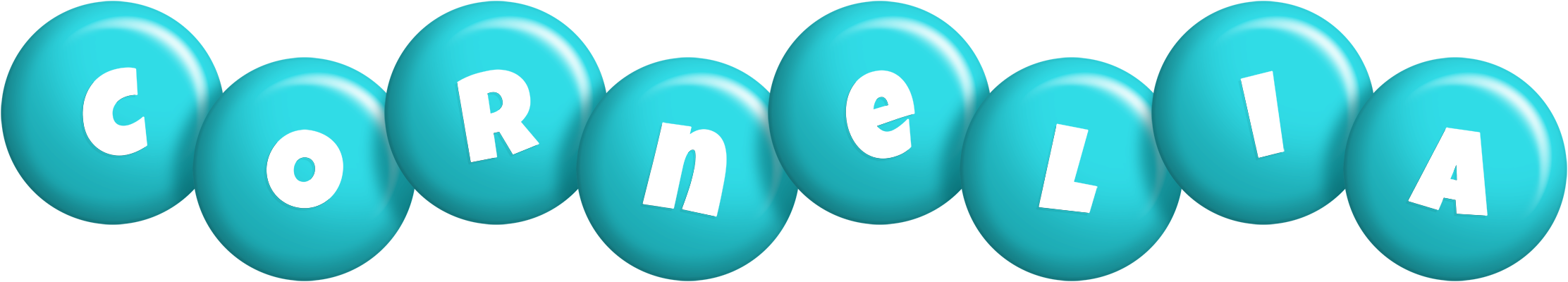 Cornelia candy-azur logo