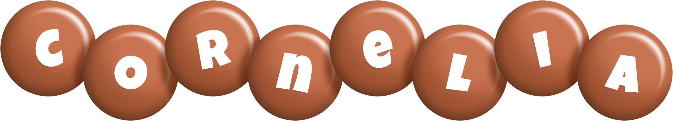Cornelia candy-brown logo